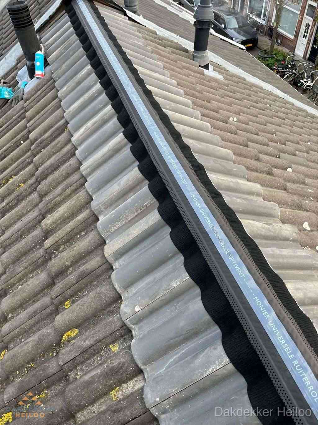 Dakrenovatie plat dak met bitumen dakbedekking in Heiloo Dakrenovatie plat dak met bitumen dakbedekking in Heiloo