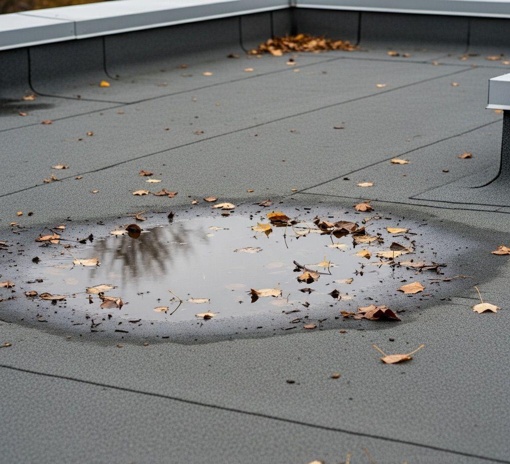 Daklekkage In Herfst Heiloo