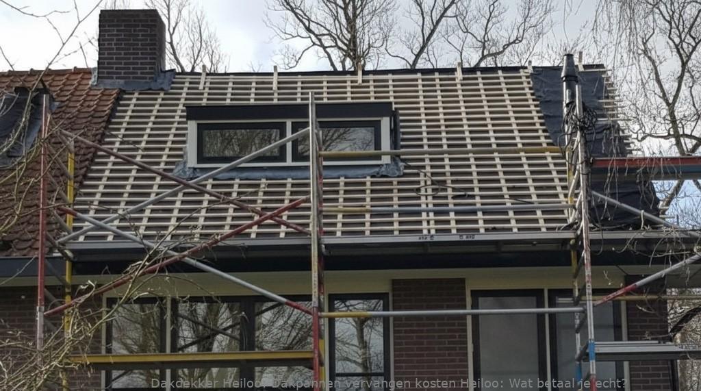Dakpannen vervangen kosten Heiloo: Wat betaal je echt?