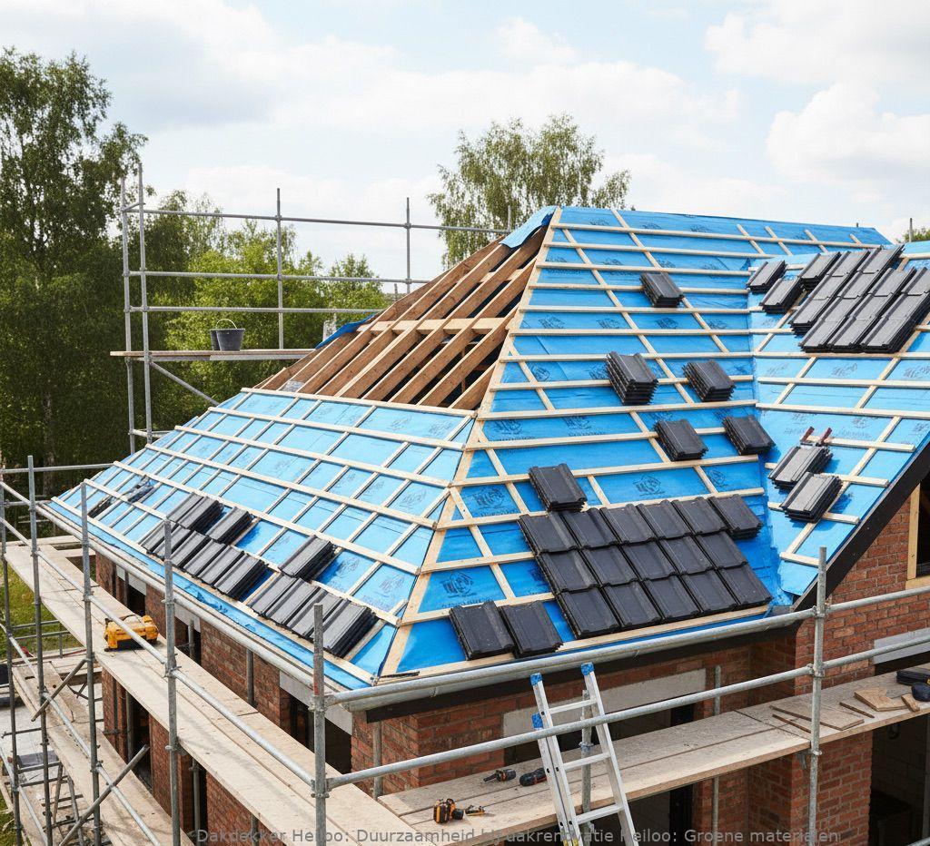 Duurzaamheid bij dakrenovatie Heiloo: Groene materialen